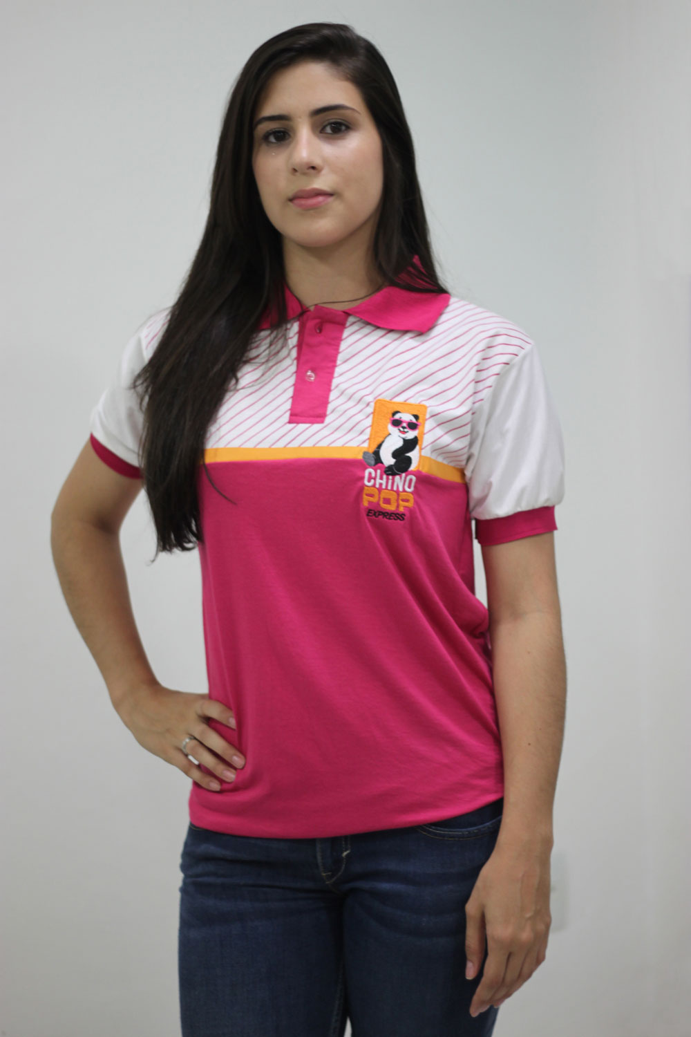 Camiseta Polo Feminina